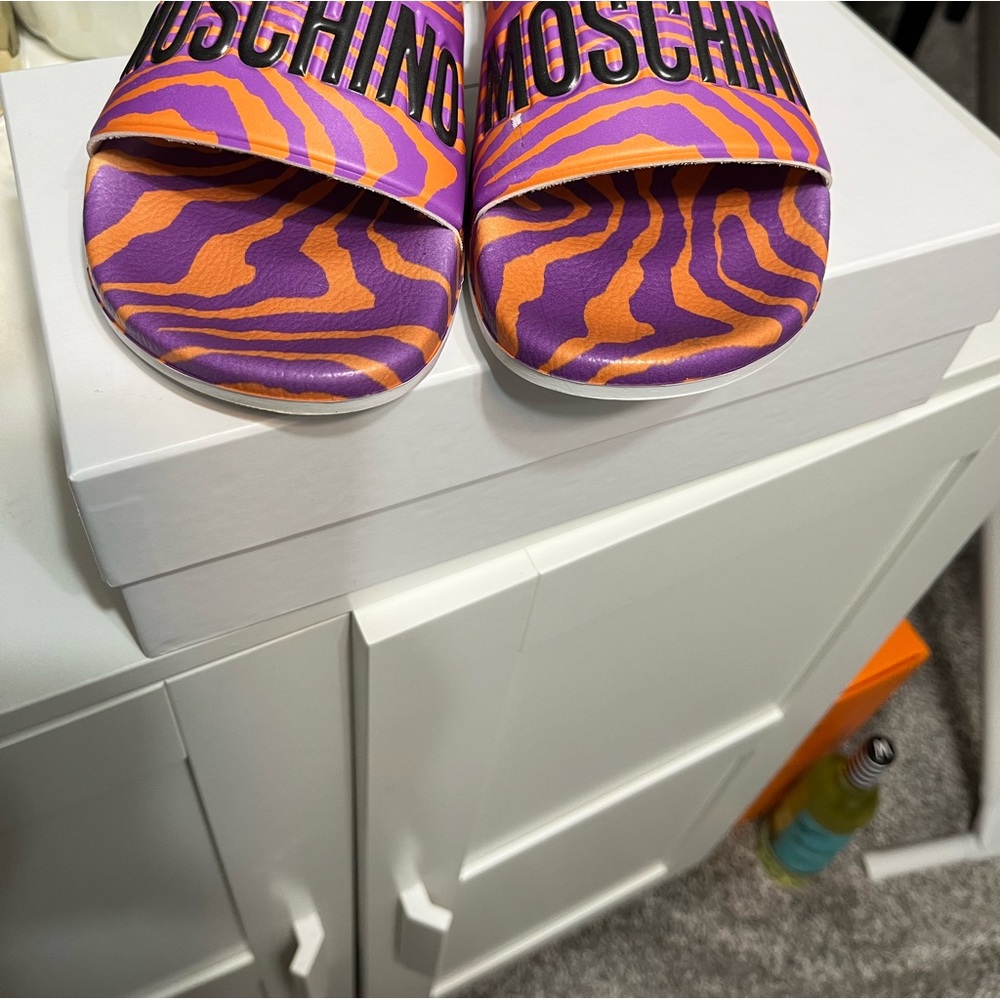 Moschino pool slides